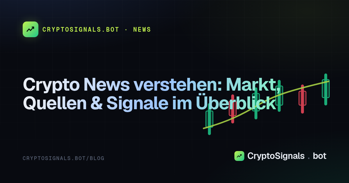 Crypto News verstehen: Markt, Quellen & Signale im Überblick