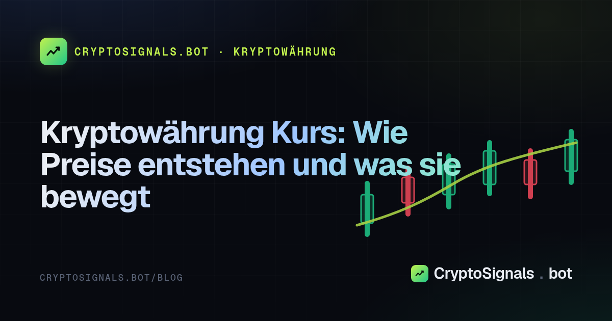 Kryptowährung Kurs: Wie Preise entstehen und was sie bewegt