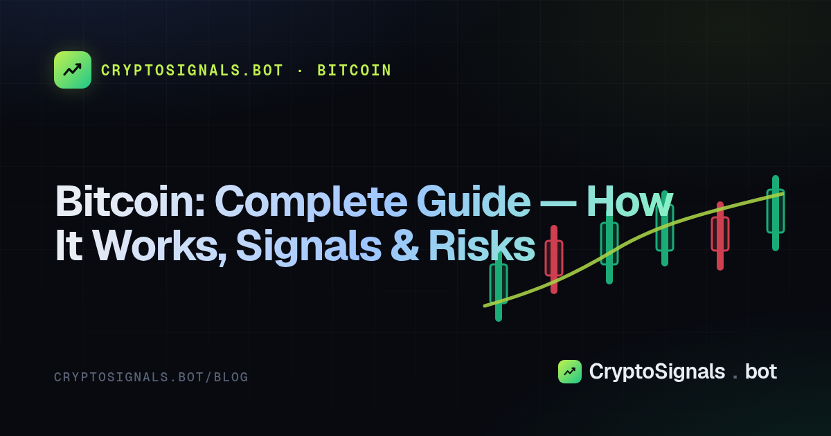 Bitcoin: Complete Guide — How It Works, Signals & Risks