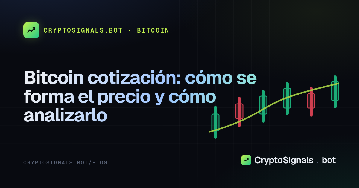 Bitcoin cotización: cómo se forma el precio y cómo analizarlo
