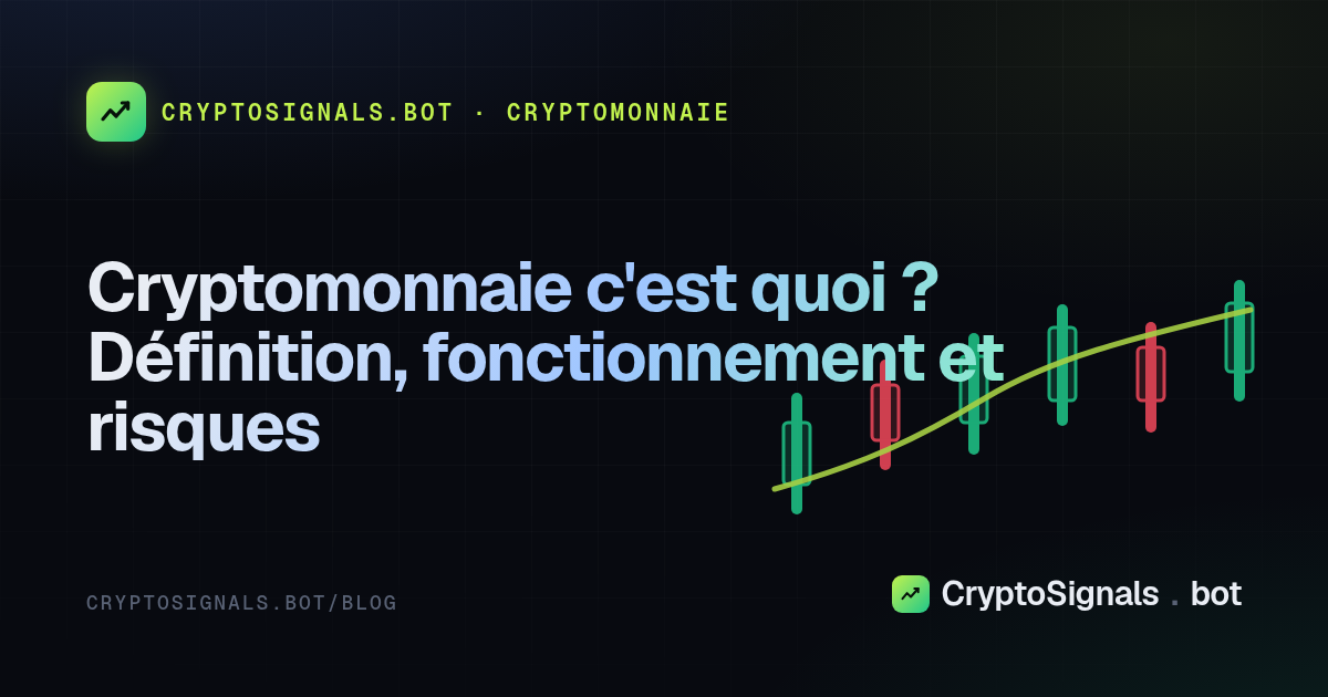 Cryptomonnaie c'est quoi ? Définition, fonctionnement et risques